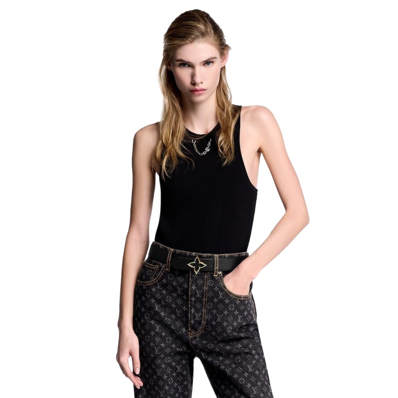 Slim Flower 35mm Reversible Belt - Image 5